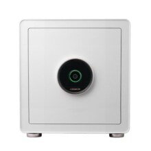卡唛crmcr保险柜家用已接入米家APP防盗全钢小型45CM指纹箱衣柜隐形入墙保险箱办公保管箱床头柜保管箱夹万