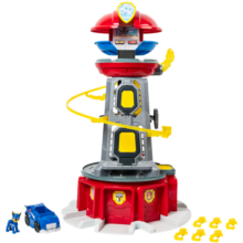 汪汪队立大功（PAW PATROL）汪汪队玩具全套狗狗巡逻车男女孩儿童玩具旺旺队生日新年礼物 大号瞭望塔-内含警车