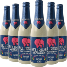 粉象（Delirium）深粉象啤酒 330ml*6瓶 精酿啤酒 比利时进口 烈性艾尔