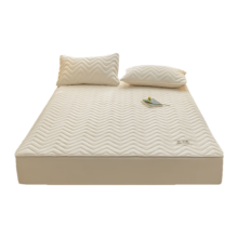 名创优品（MINISO）抗菌床垫床褥1.5x2米 夹棉软褥子可折叠榻榻米床垫宿舍床垫