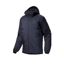 ARC'TERYX 始祖鸟 Atom Hoody M 男子运动棉服 X7487 Black Sapphire/蓝黑色 S