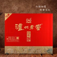 再降价、plus会员：泸州老窖 六年窖头曲 珍藏 浓香型白酒 52度 500ml 4瓶 整箱装礼盒