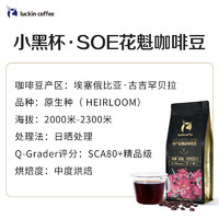 瑞幸咖啡 埃塞俄比亚 中度烘焙 花魁咖啡豆250g（门店同款咖啡生豆）