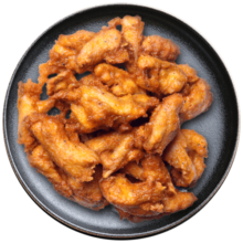 CP正大食品奥尔良鸡架2斤（风情骨肉）冷冻带骨炸鸡