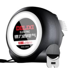 德力西 电气卷尺5米加厚加硬家用钢尺子量尺 自锁常规款 3*19mm 1把