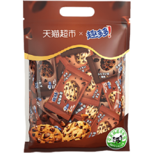 88会员：趣多多 散装巧克力味饼干672g +凑单