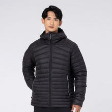 迪卡侬 DECATHLON 轻薄 运动羽绒服 800蓬鸭绒 男 保暖连帽男/黑色-20223XL-4711506