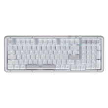 京东百亿补贴：罗技（Logitech）ALTO KEYS K98M 琥珀 无线机械键盘 热插拔大理石轴 白色