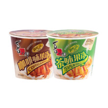 喜之郎 咖啡果冻茶冻117g桶装 任选7件