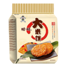 plus会员：旺旺 大米饼 原味 400g 家庭装