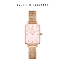 丹尼尔惠灵顿（DanielWellington）DW手表女小方表珠光贝母腕表简约时尚欧美表新年礼物DW00100510