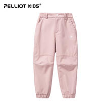 伯希和 PELLIOT 儿童加绒耐磨软壳裤