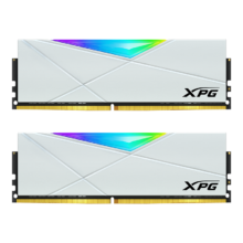 PLUS会员：ADATA 威刚XPG 龙耀 D50 16G 8G*2 DDR4 3600 釉白电竞RGB内存条