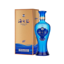 淘宝百亿补贴：洋河蓝色经典 海之蓝 42度白酒 480mL*1瓶 浓香型高端礼盒装