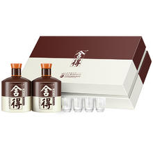 舍得 品味舍得酒 52%vol 浓香型白酒 600ml*2瓶 礼盒装