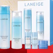 京东百亿补贴、plus会员、再降价:兰芝（LANEIGE）水衡凝肌水乳护肤品套盒套装礼盒385ml 滋润型 水+乳液+面膜 礼物