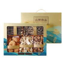 plus会员、百亿补贴：甄菌子 菌菇干货六拼礼盒468g