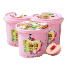 预售：喜之郎 菏弱果冻 520克*3桶装