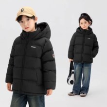 左西 男童羽绒服 2024新款 冬季儿童 保暖三防滑雪拜年服