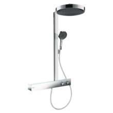 汉斯格雅（Hansgrohe）原装进口境雨rainfinity360恒温淋浴花洒双境雨26225线下款家用