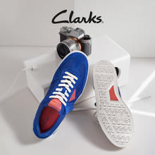 Clarks 艺动系列男鞋复古时尚德训鞋休闲滑板鞋男
