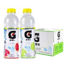 百事可乐佳得乐电解质水青柠味红柚味600ml*15瓶整箱健身运动饮料