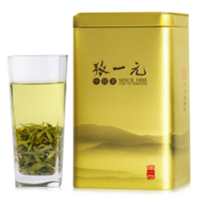 张一元 茶叶2024雨前绿茶三级浙江龙井茶罐装200g