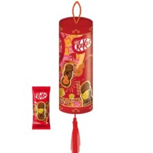 20日20点10分抢、限1000件：雀巢（Nestle）奇巧蛇造型巧克力鞭炮盒装88g 独立小包装