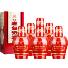 汾酒 老白汾醇柔 清香型白酒 53度 475ml*6瓶 整箱装 2022年 年货送礼
