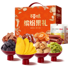 Plus会员：百草味 果干礼盒 1060g +凑单