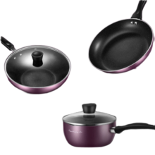 美的（Midea）锅具不粘锅炒锅煎锅厨具电磁炉燃气通用 CJ28WOK301A
