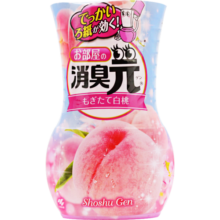 小林制药（KOBAYASHI）日本进口除臭剂空气清新剂芳香剂房间用消臭元 （新鲜白桃）400ml