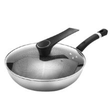 九阳 CJ538 不粘炒锅 30cm 304不锈钢