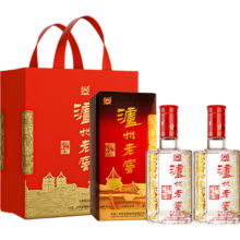 百亿补贴：泸州老窖 六年窖头曲 浓香型白酒 52度500ml 2瓶