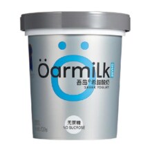 Oarmilk吾岛酸奶无蔗糖希腊酸奶720g大桶装高蛋白0添加低温酸奶碗