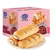 淘宝百亿补贴：港荣 红豆卷面包 450g*1箱