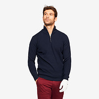 DECATHLON 迪卡侬 男款立翻领半拉链运动针织衫 8807398