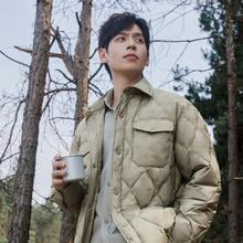 波司登 衬衫领轻薄羽绒服 B30135307