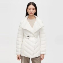 波司登  女式商务大翻领气质保暖鹅绒羽绒服