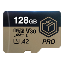 PLUS会员、百亿补贴：京东京造 128G高性能PRO系列TF（MicroSD）存储卡 U3 C10 A2 V30 4K 高速游戏机平板运动相机无人机内存卡