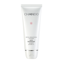自然堂（CHANDO）雪润深澈洁面膏110g(深层清洁补水保湿光滑不紧绷)