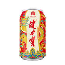 健力宝运动碳酸饮料含蜂蜜补充电解质橙蜜味330ml*24礼盒装送礼祥龙纳吉