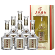 京东百亿补贴：五粮液股份 五粮特曲精品 浓香型白酒 52度 500ml*6瓶 整箱装