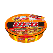 日清 方便面 UFO飞碟炒面 四川火锅味面118g*12碗整箱装节日礼盒礼品