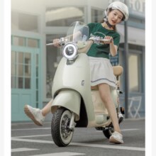 雅迪（yadea）【王鹤棣同款】新一代冠能 Q50豪华版 男女智能小型长续航代步踏板电瓶车【门店自提】 颜色到店自选