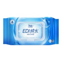 洁柔 面子EDI纯水湿巾 80片带盖