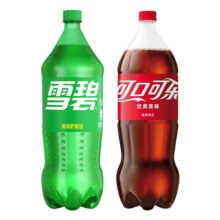 可口可乐1.25L+雪碧1.25L