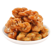 原味+椒盐+黑糖+紫薯+香辣+牛肉麻花（共60包）