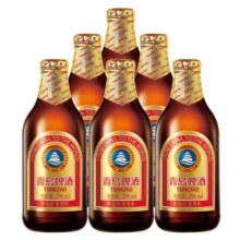 TsingTao 青岛啤酒 小棕金 296ml*6瓶 整箱装