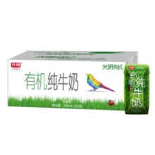 plus会员：光明 有机纯牛奶200mL*20盒量贩装 3.6有机乳蛋白